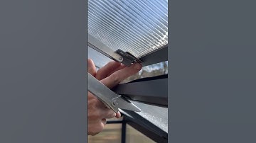 Veikous automatic vent window modification #greenhouse