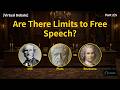 (Part 2/5) Are There Limits to Free Speech? | Mill vs Plato vs Rousseau [Virtual Debate #19]