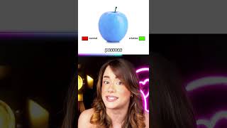 qual a COR DA MAÇÃ?