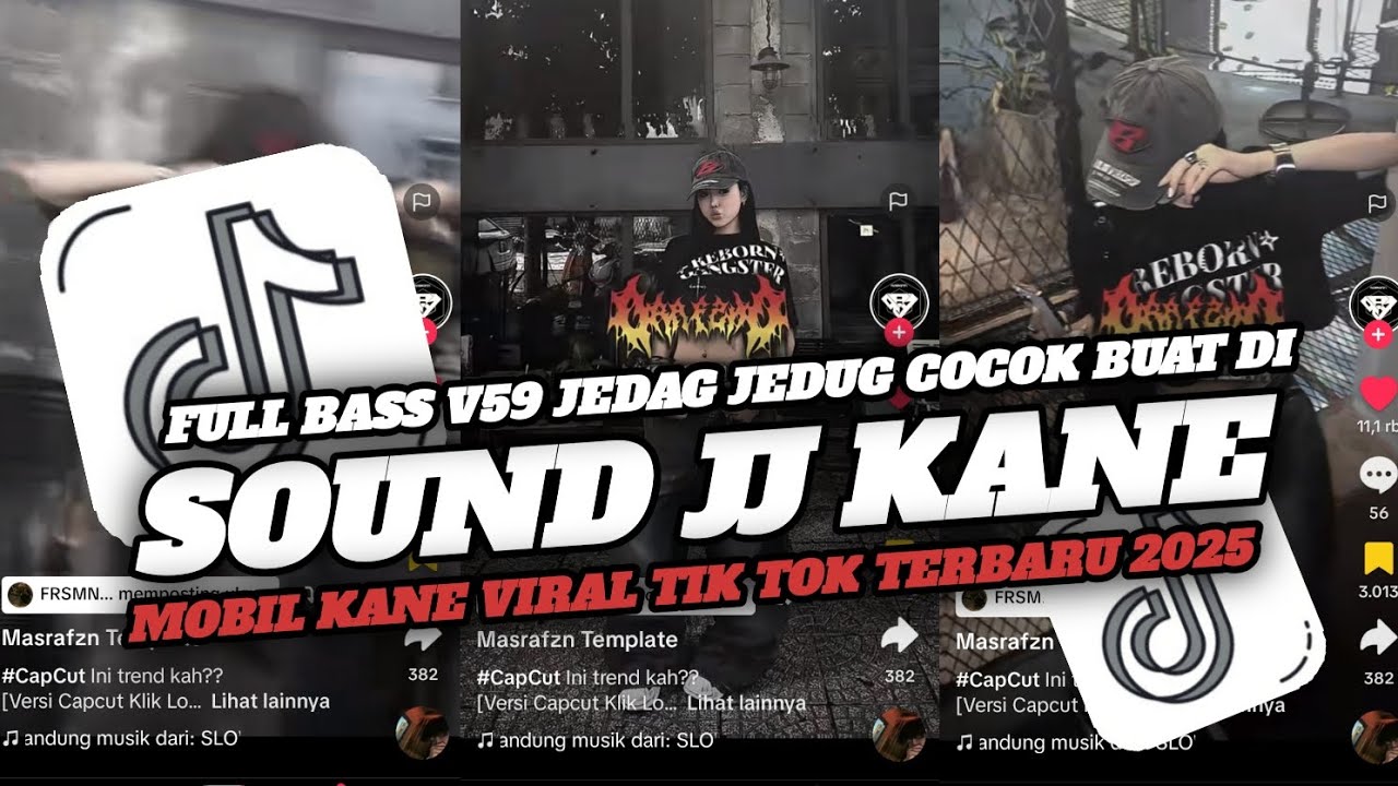 DJ JJ KANE FULL BASS V59 JEDAG JEDUG COCOK BUAT DI MOBIL KANE VIRAL TIK TOK TERBARU 2025