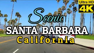 SANTA BARBARA - California 4K Scenic Drive