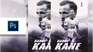Harry Kane | Sport poster | Photoshop