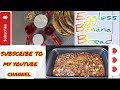 Eggless Banana Bread🍌🍞💛 #baking #bananabread #recipe #food #cooking #foodie #easyrecipe #delicious 
