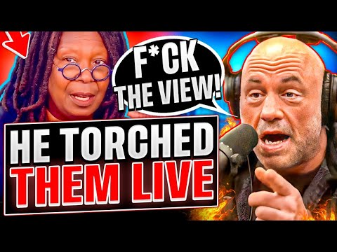 Joe Rogan DESTROYS WOKE Whoopi Goldberg And The View LIVE For INSANE STATEMENT