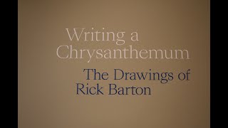 Жизнь В Сша  Writing A Chrysanthemum The Drawings Of Rick Barton Фильм 181