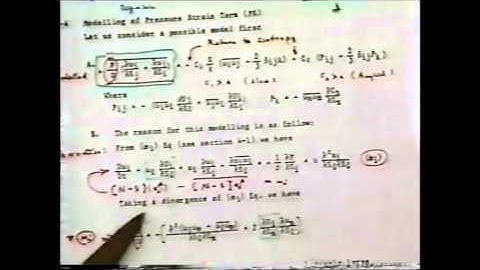 11_ C  J  Chen Lecture on Turbulent Flows  Reynolds Stress and Kinetic Energy Models