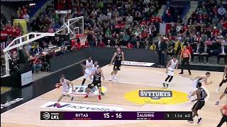 BC Zalgiris Kaunas - Defense - Post Entry - Dig