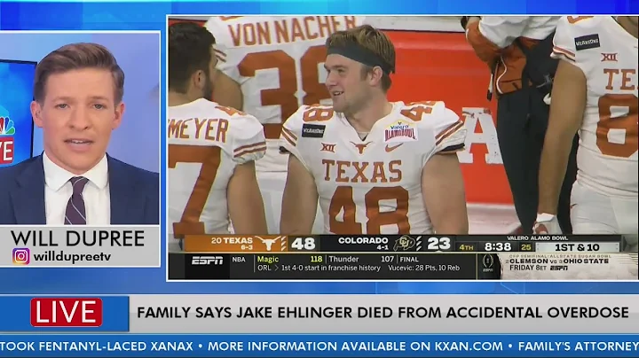 Longhorns linebacker Jake Ehlinger died from accid...