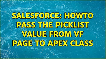 Salesforce: Howto pass the picklist value from vf page to apex class