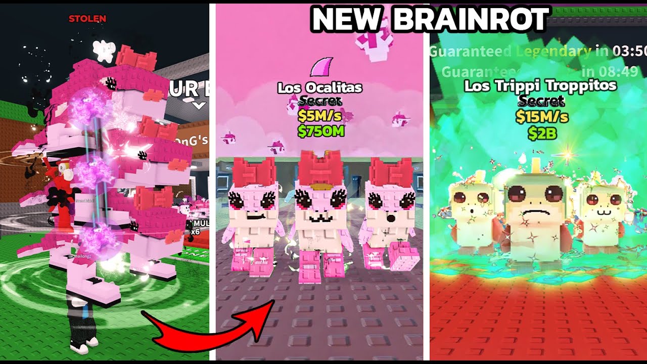 Brainrot Rituals ROBLOX i Unlocked The New Brainrot Ritual - Steal a Brainrot - Tung ...