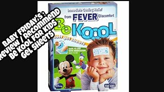 Baby Friday's : Be KooL gel sheets | review (recommend) screenshot 5