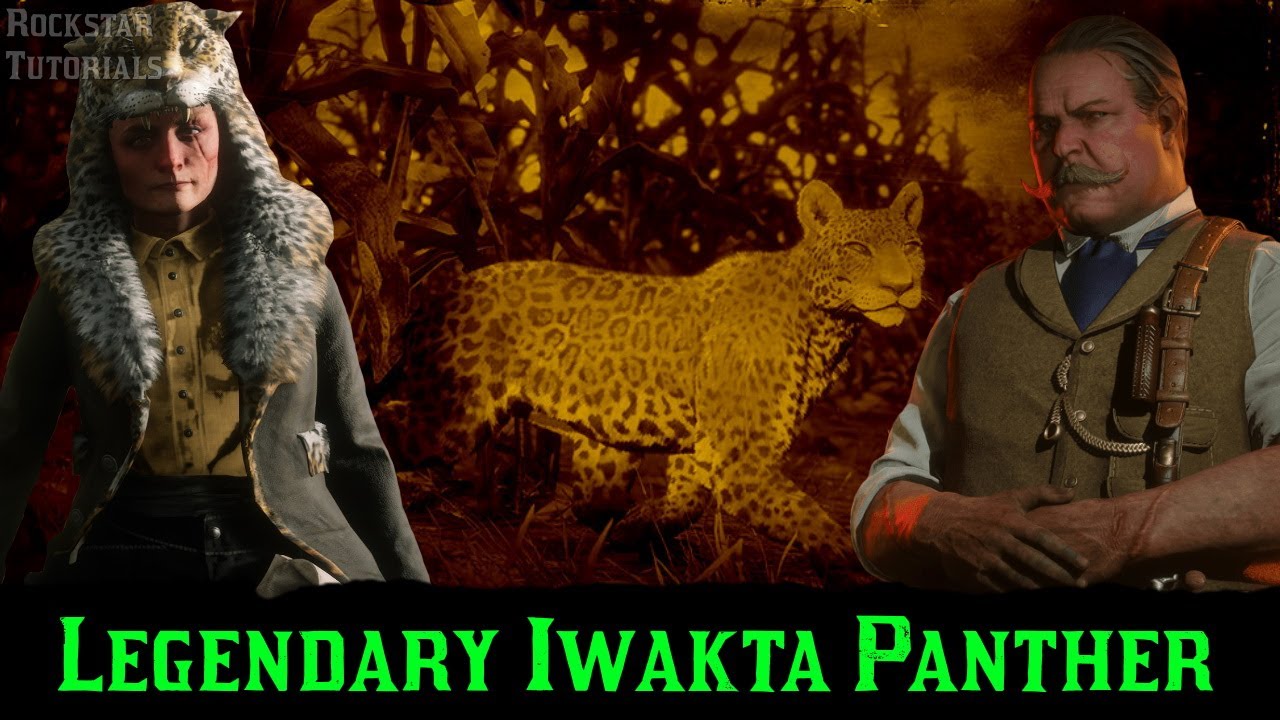 Red Dead Online Naturalist Mission 14 Legendary Iwakta Panther