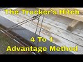 How to tie the truckers hitch