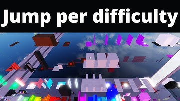 The obby creator jump per difficulty chart obby my MD_Q