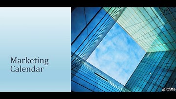 Dynamics 365 Marketing Calendar Demo Video