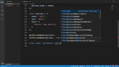 TypeScript 系统入门到项目实战 趁早学习提高职场竞争力 第2章 TypeScript 基础语法入门 2-11 Interface接口