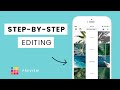Watch me make this instagram theme with preview app quotes in the middle