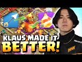 Klaus IMPROVES his FIREBALL GIANT ARROW attack! GENIUS! Clash of Clans