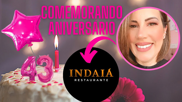 Comemorando ANIVERSÁRIO de  43 ANOS NO restaurante INDAIÁ