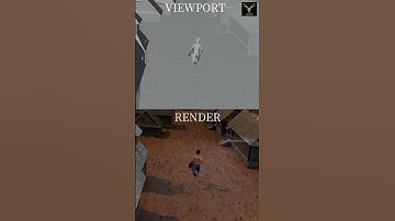 Viewport ➝ Final Render ✨ | Blender Viewport vs Render #shorts