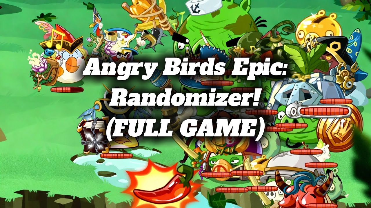 Can You Beat Angry Birds Epic If EVERY SINGLE LEVEL Is Randomized ...
