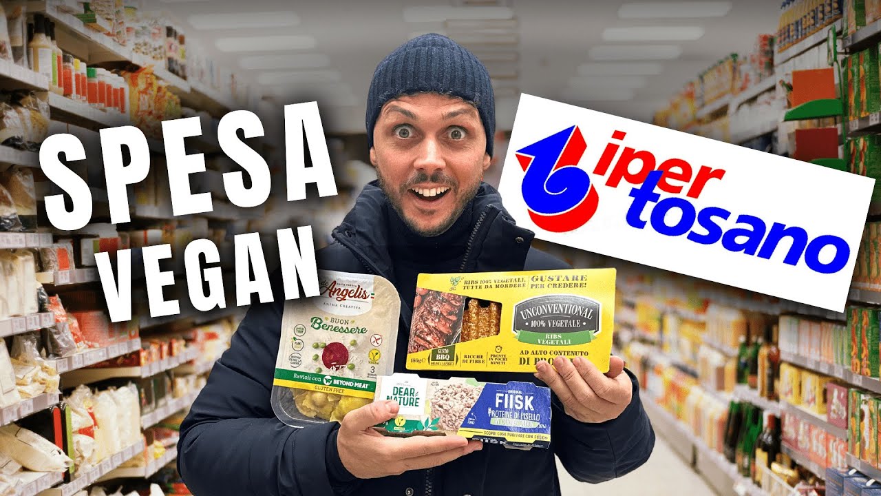 SPESA VEGAN da IPER TOSANO: CHE SPETTACOLO!!! Video di Giorgio Immesi