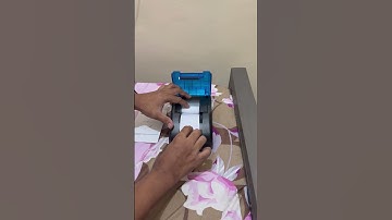 How to use small receipt printer