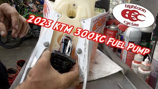 2023 KTM 300XC fuel pump | Will It Draw All The Gas??? | Highland Cycles