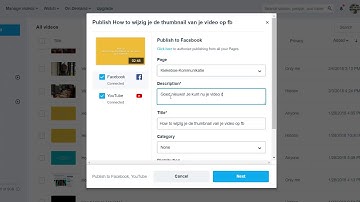 How to Native video vanuit vimeo op social media