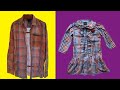 DIY MEN&#39;S SHIRT TO CHILD&#39;S DRESS ПЛАТЬЕ ДОЧКЕ ИЗ СТАРОЙ ПАПИНОЙ РУБАШКИ. ИДЕЯ ПРЕВРАЩАЕМ ВЕЩИ