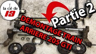 Démontage train arrière PSA partie 2.