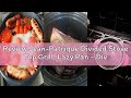 Review Jean-Patrique Divided Stove Top Grill, Lazy Pan - Divided Frying Pan with Multi Sections for