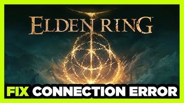 How to FIX Elden Ring Connection / Server Error!