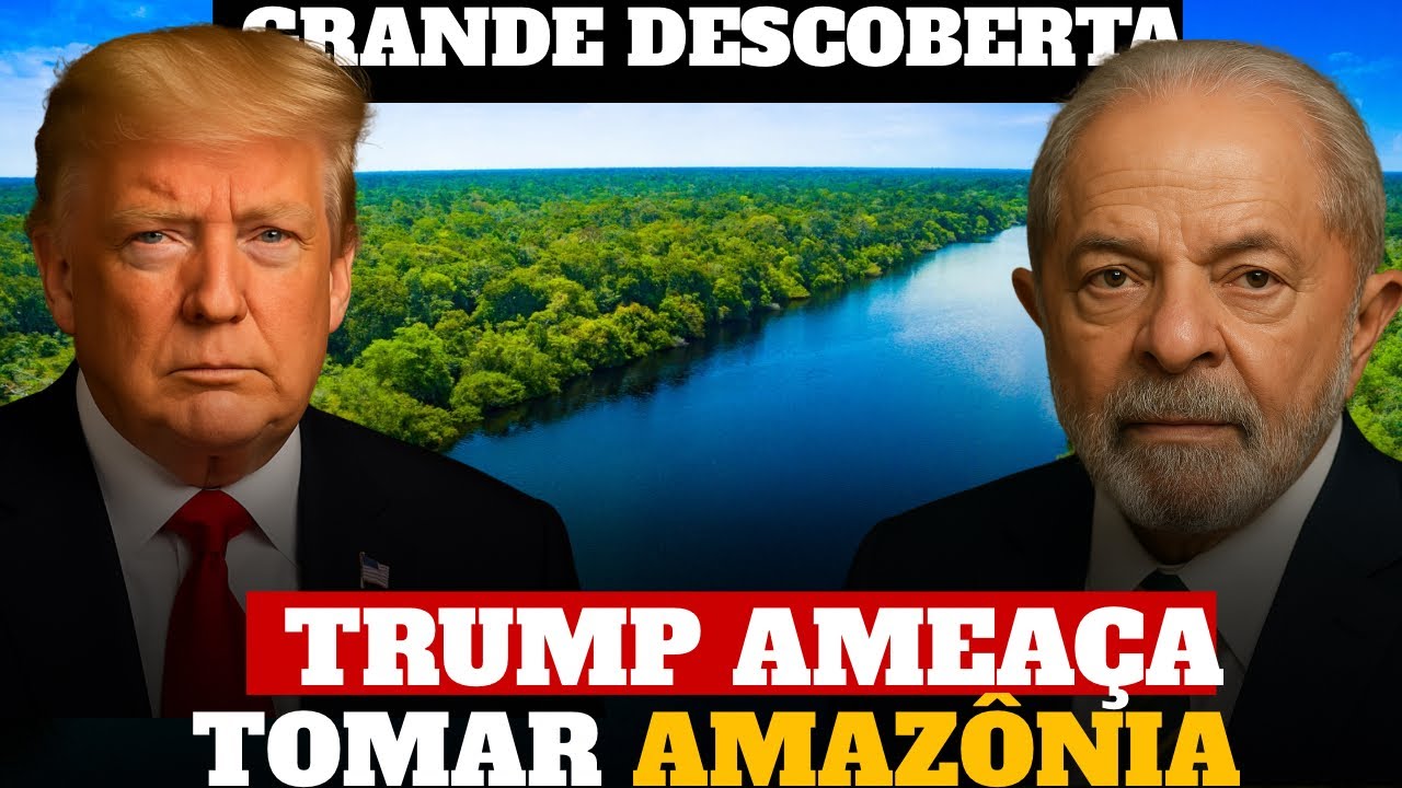 A DESCOBERTA MISTERIOSA NA AMAZÔNIA, FAZ TRUMP CRESCER OLHO