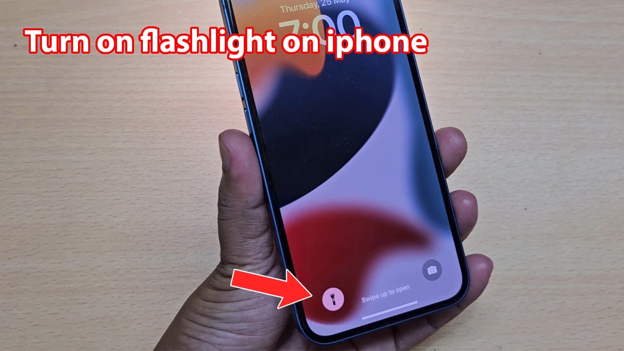 How To Use Flashlight On Lock Screen Iphone 13 14 11 12 Pro YouTube