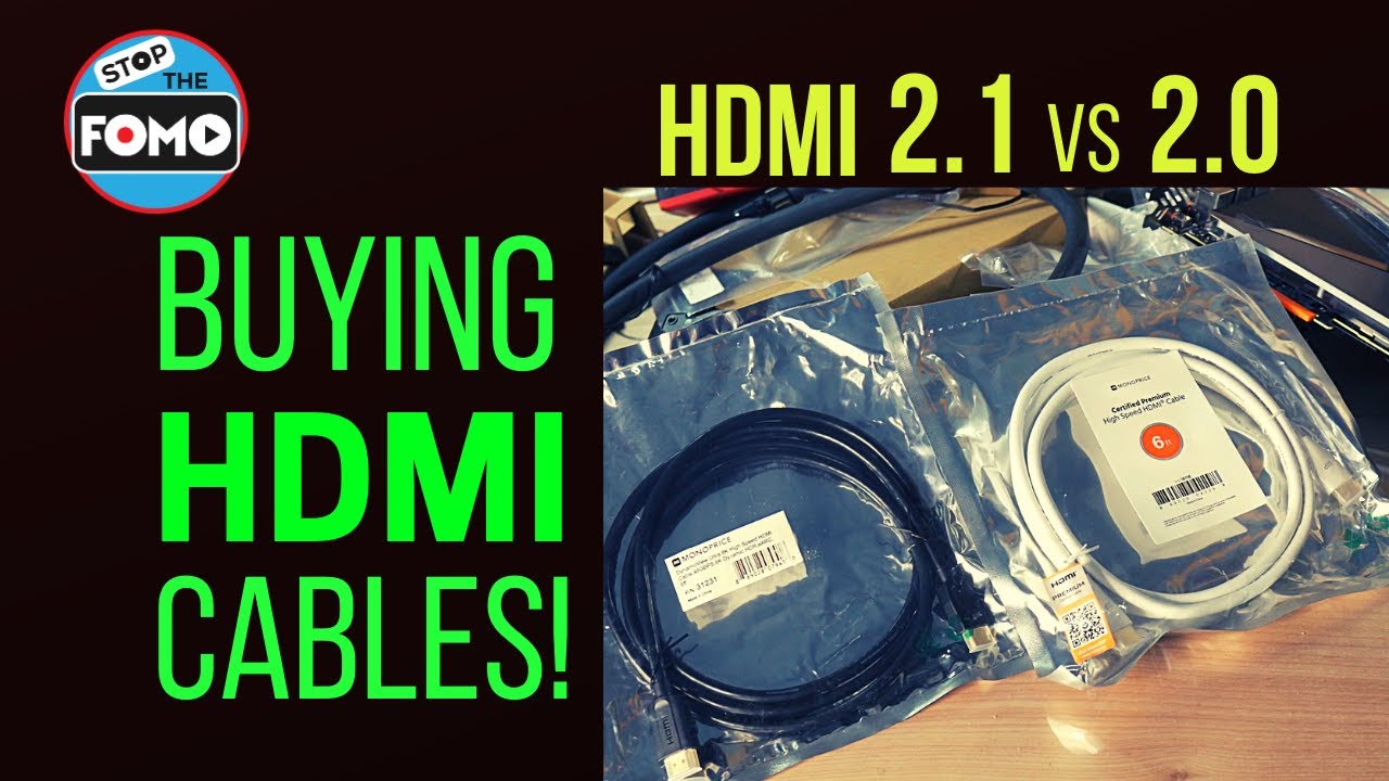 When Do I Really Need HDMI 2.1 or Is HDMI 2.0 Enough?