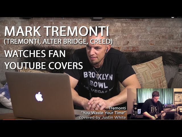 Mark Tremonti (ALTER BRIDGE, CREED) Watches Fan YouTube Covers | MetalSucks class=