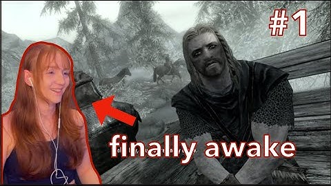 Playing SKYRIM for the very first time! Episode #1