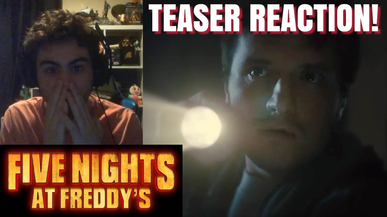 FNAF MOVIE TEASER TRAILER REACTION | Five Nights at Freddy's: Movie ...
