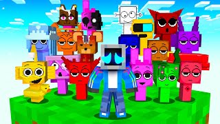 Locked on ONE CHUNK with EVERY SPRUNKI in Minecraft!