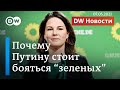 Меркель уходит: почему Путину стоит бояться немецких "зеленых". DW Новости (07.05.2021)