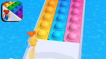Pop It Run - All Levels Gameplay Android,ios (Part 14)