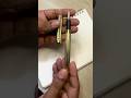 Tsamsa Luxury Full Golden Colour Metal Fountain Pen 