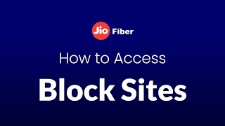 How To Access Block Websites in JioFiber 2021 screenshot 2