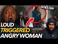 Strong alpha black woman angry woman loses it on podcast