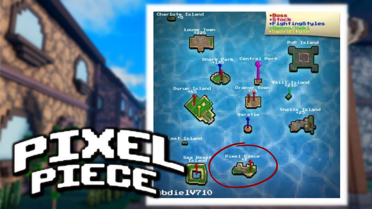 Pixel Piece Island  Roblox Pixel Piece 