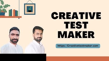 Creative Test Maker Demo/Demonstration Video About Version 3.1 2022