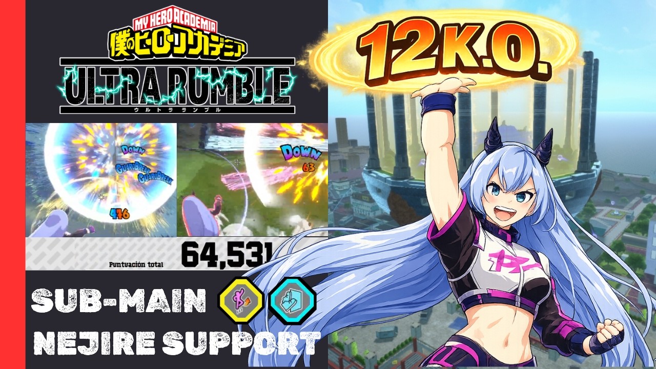 MVP 💚🌀 | Nejire | Score 64K. | Rank S | MHUR