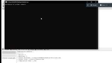 Programa C++ Menu de opciones de calculadora basica