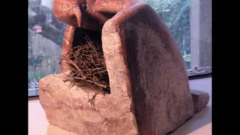 Red-tailed Hawk, a sculpture by Stephen Lyon